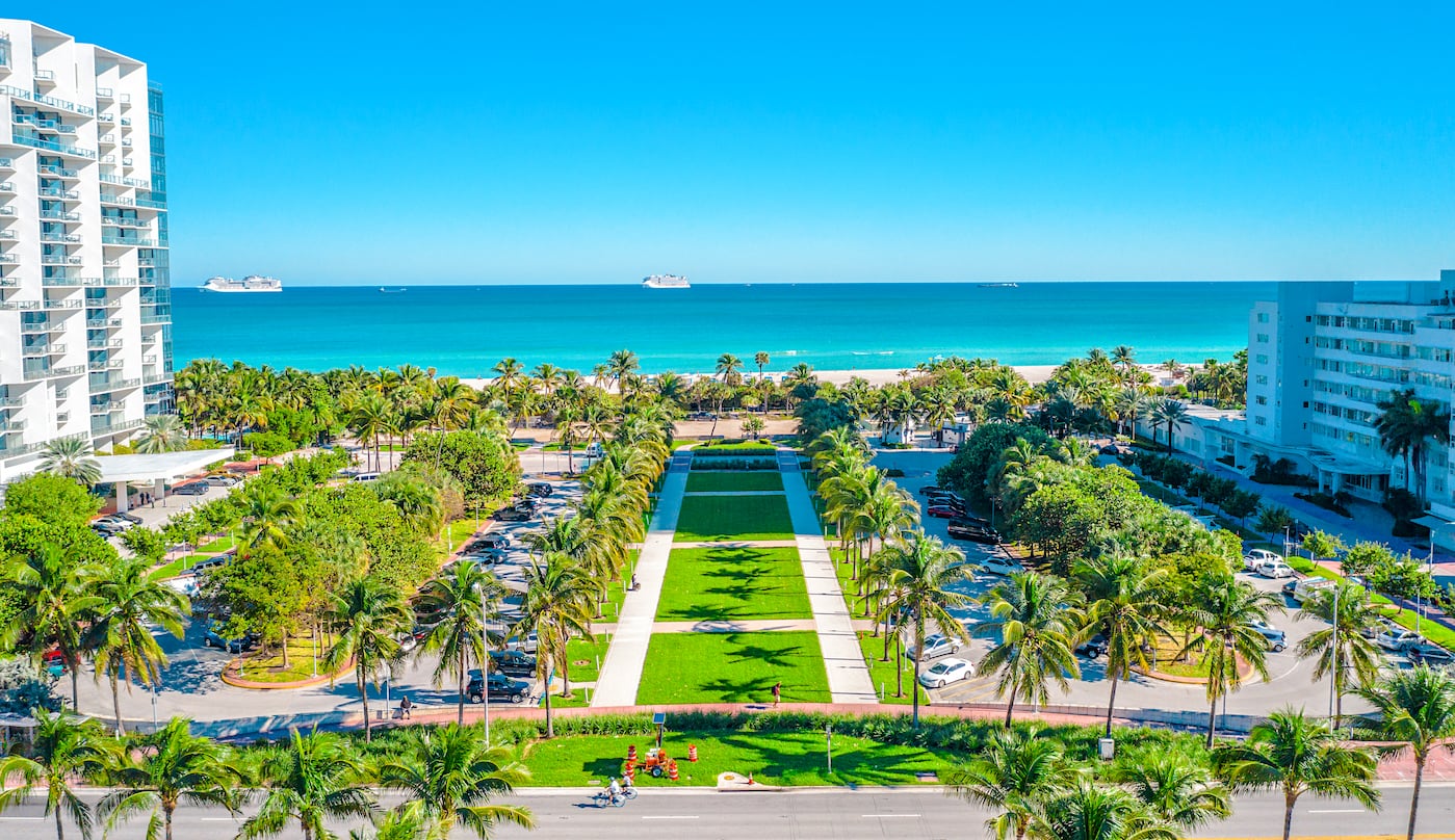 Collins Park in Miami Beach