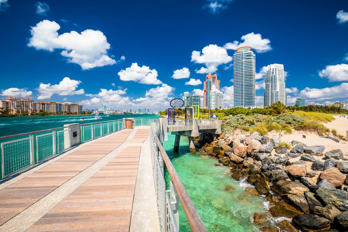South Pointe Park in Miami Beach