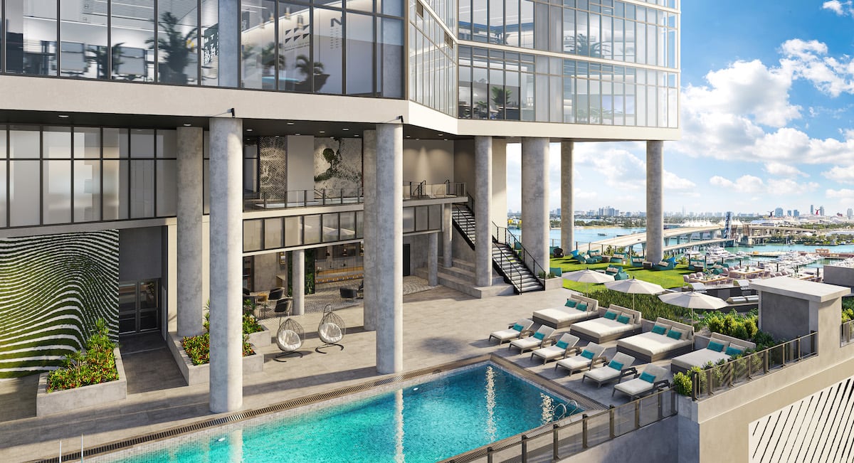 a dazzling Miami condo